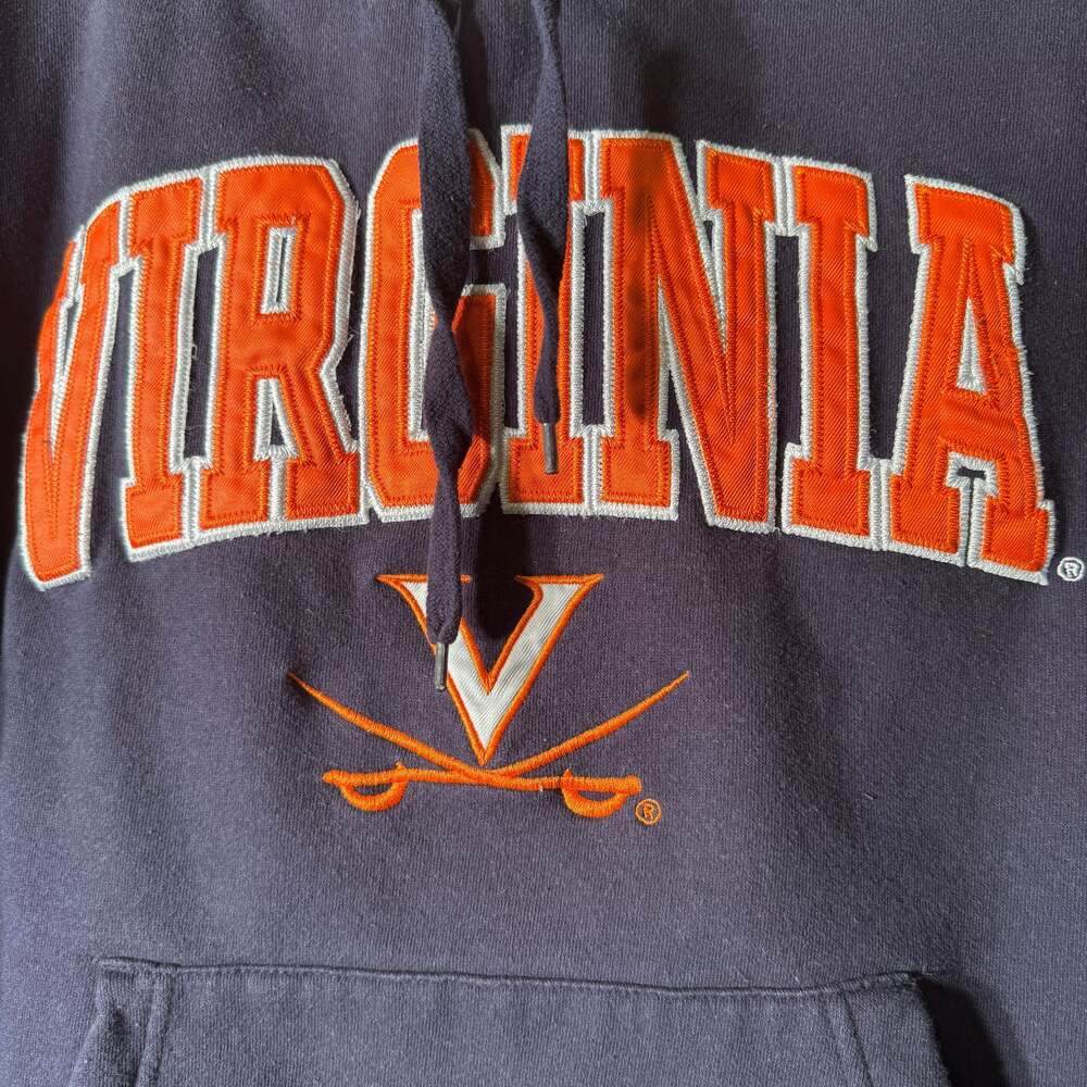 UVA Virginia Cavaliers Hoodie - Mens Small Stadium Athletics - Picture 3 of 6